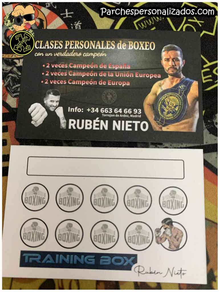 Tarjeta de visita fidelización