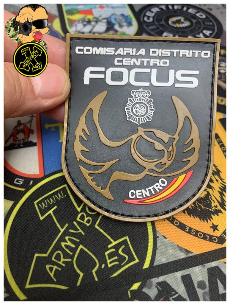Parches silicona Policía