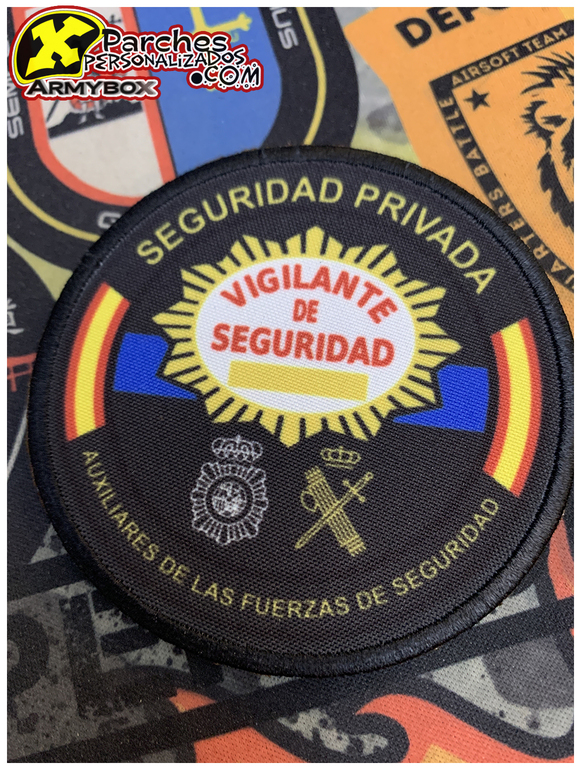 parches personalizados vigilante