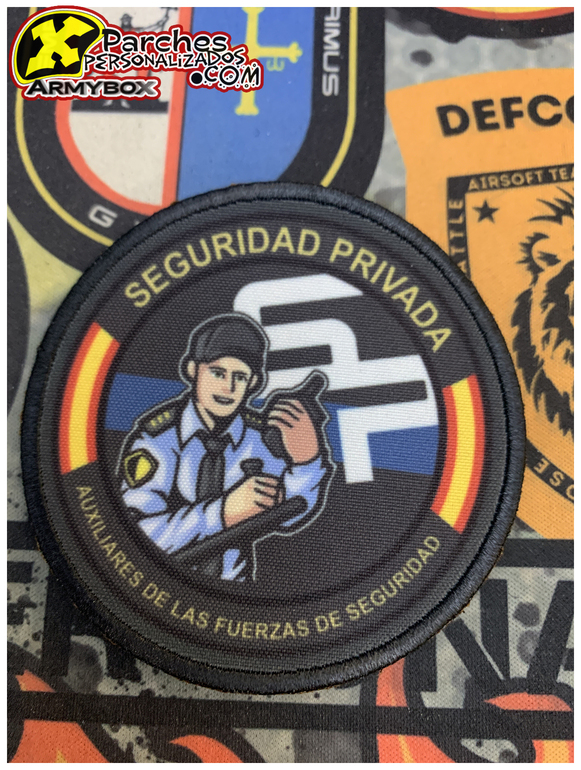 parches personalizados seguridad privada