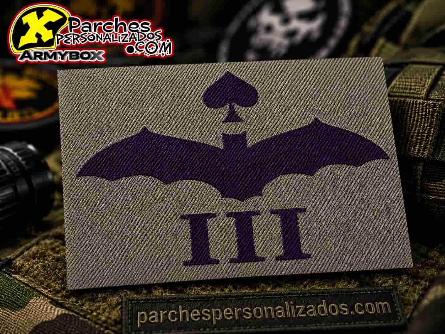 Parches personalizados laser cut desde una unidad fabricados en España
